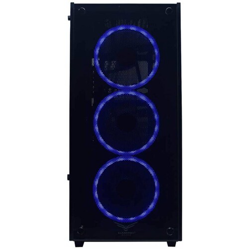 GABINETE GAMER NACEB PLAYER ILUMINACION RGB PANEL LATERAL CRISTAL