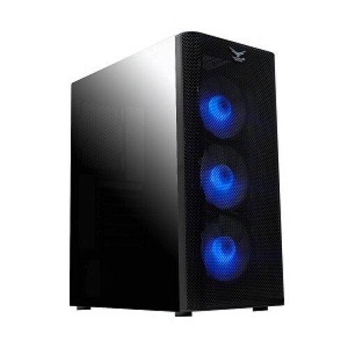 GABINETE GAMER FULL ATX ZED RGBCRISTRAL TMPLADO 3 VENTILADORES