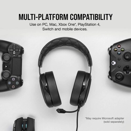 HEADSET CORSAIR HS50 PRO STEREO GAMING CA-9011215-NA