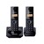 TELEFONO PANASONIC INALAMBRICO LCD 1.25" 2 AURIC NEGRO(KX-TG1712MEB)