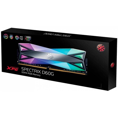 Memoria Ram XPG SPECTRIX D60G 16GB, DDR4, 3200MHz, AX4U320016G16A-ST60
