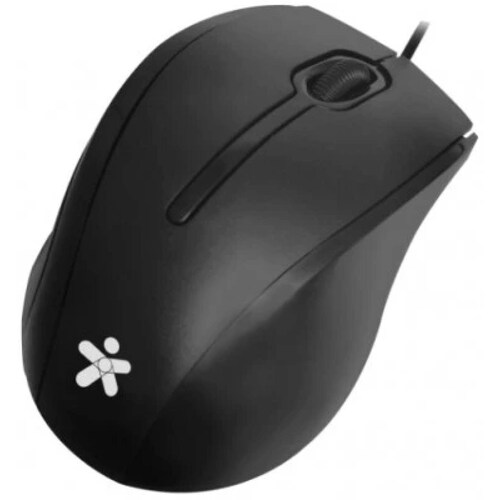 MOUSE STYLOS ALAMBRICO ERGONOMICO 3 BOTONES USB NEGRO (STPMOA7B)