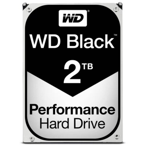 Disco Duro Interno Western Digital WD2003FZEX Black Series 3.5'' - 2TB, SATA III, 6 Gbit/s, 7200RPM, 64MB Cache