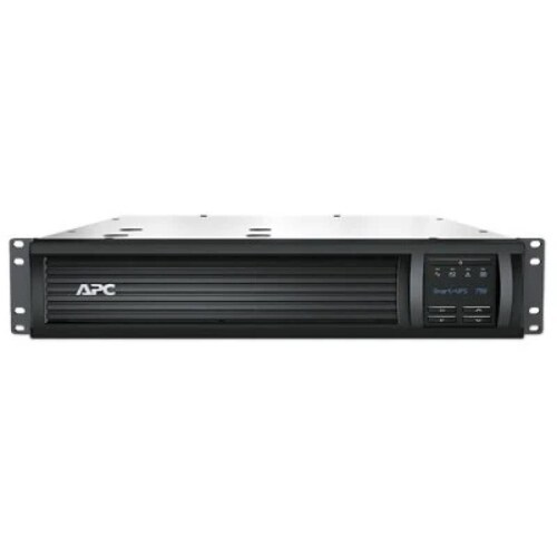 No Break Capacidad 750 VA 500 watts - Entrada  APC SMT750RM2UC, 750 VA, 500 W, 3 h, Negro, Industrial y Oficina