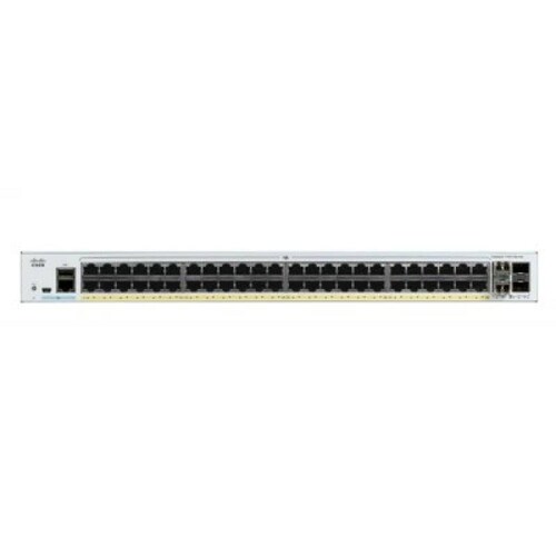 Switch Cisco Catalyst C1000-48P-4G-L 48 puertos Gigabit Ethernet - POE, 4x1G SFP