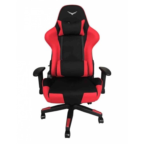 Naceb Silla Gamer Falcon, hasta 140Kg, Negro/Rojo