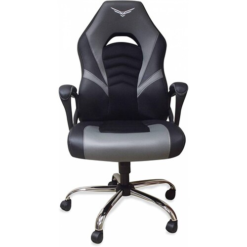 Naceb Silla Gamer NA-0935N, 120Kg, Negro/Gris