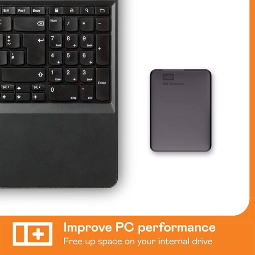 Disco Duro Externo Western Digital WD Elements 2.5 1TB USB 3.0 Color Negro