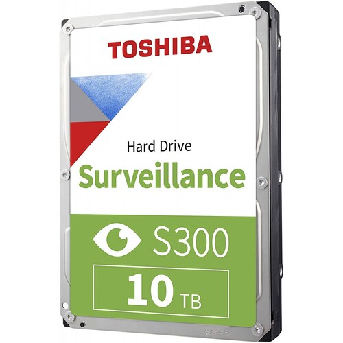 DISCO DURO INTERNO TOSHIBA 10TB HDWT31AUZSVAR 3.5 S300 7200RPM CCTV