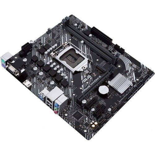 Tarjeta Madre Asus PRIME H410M-E LGA 1200 Intel 10Th Gen 2xDDR4 4xSata M.2 PCI-E 3.0 VGA HDMI (PRIME H410M-E)