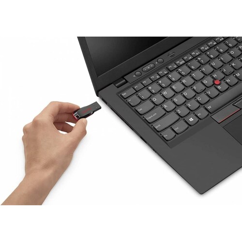 Memoria USB SANDISK Unidad flash USB CRUZER BLADE  Rojo, 32 GB, USB 2.0