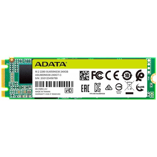 Unidad de Estado Solido ADATA SU650 240 GB SATA