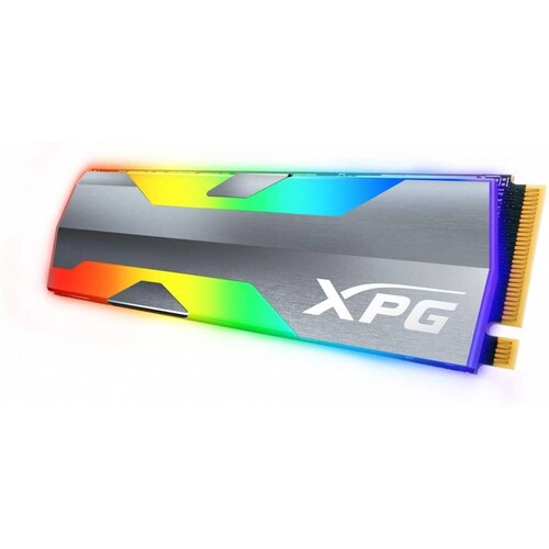 Unidad De Estado Solido XPG Spectrix S20G 500GB RGB PCIe Gen3X4 M.2 2280 lectura de 2500 Mbs M.2 2280 ASPECTRIXS20G500GC