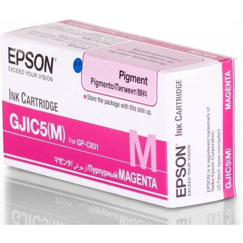 Cartucho EPSON C13S020565 - Magenta, compatible con  EPSON GP-C831