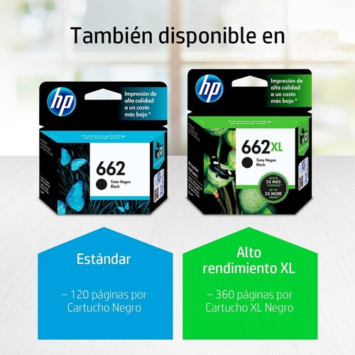 CARTUCHO HP 662XL NEGRO PARA 2515 (CZ105AL)