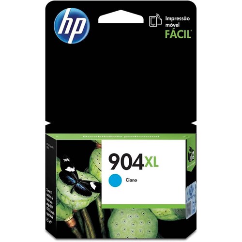 CARTUCHO ORIGINAL DE TINTA DE ALTA CAPACIDAD HP 904XL CIAN (T6M04AL)