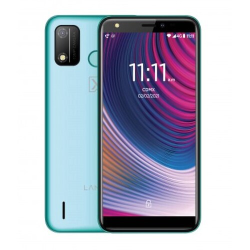 Smartphone Lanix M7V 5.9" 64GB/1GB Nano Dual Sim Camara 13MP/8MP Octacore Android 11 Color Verde