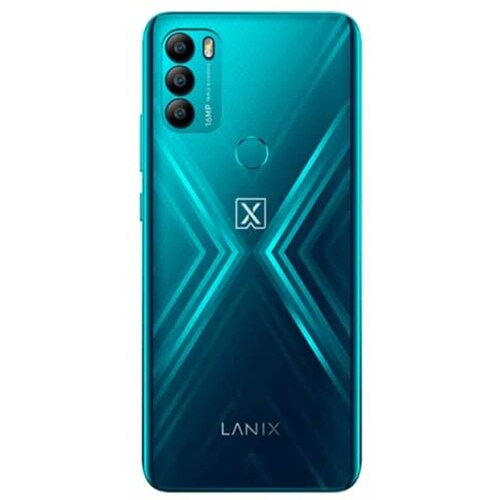 Celular  LANIX Alpha 3V - 6.52 Pulgadas, MediaTek Helio G25 MT6762G / Octa Core, 4GB, Verde, AndroidTM 11 GO Edition