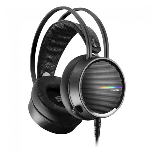 DIADEMA GAMER VORAGO START THE GAME HS-502 3.5MM RGB 50MM NEGRO