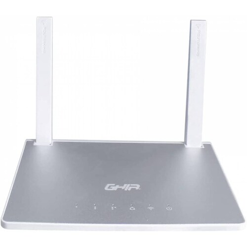 ROUTER INALAMBRICO GHIA 300MBPS 802. MULTIMODO ACCESS POINT REPETIDOR WISP 11N/G/B 3 PUERTOS LAN 10/100 1 PUERTO WAN 10/100 2 ANTENAS FIJAS EXTERNAS 5DBI