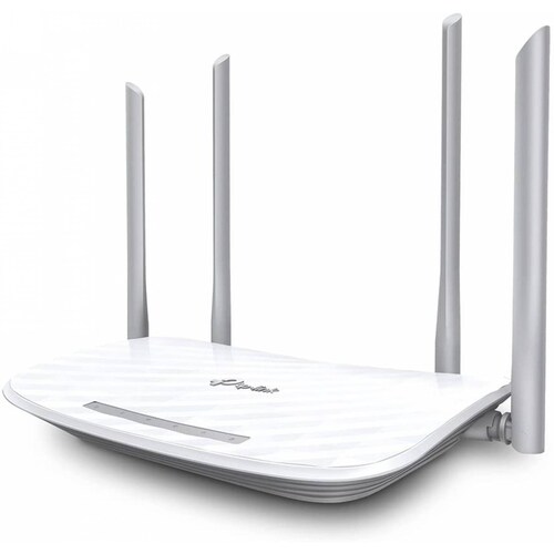 Router Inalambrico TP-LINK AC1200 Archer C50, 300mbps + 867mbps, 4 Antenas 5dbi, Doble Banda 2.4ghz/5ghz, 4 Puertos Ethernet, Wps