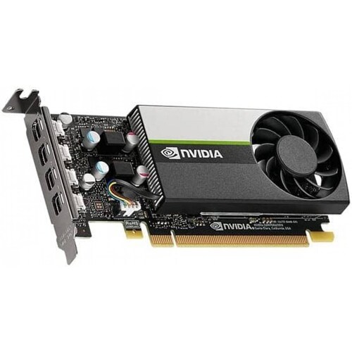 Tarjeta de Video PNY Quadro NVIDIA T600, 640 Nucleos Cuda, 4GB GDDR6, 128 Bit, 160 GB/s, PCI-E x16, Bajo Perfil, (VCNT600-PB)