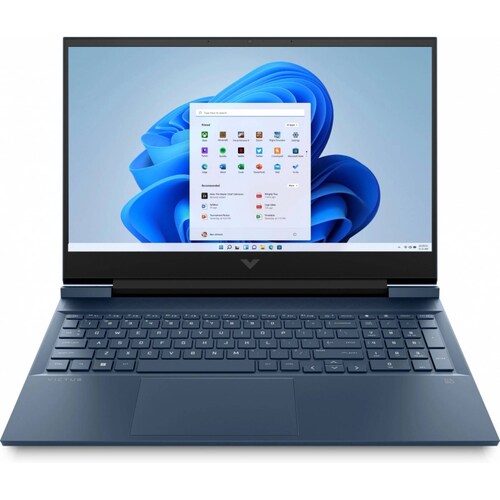 NOTEBOOK CONSUMO HP VICTUS 16-D0503LA INTEL CORE I5 11400H 2.70 - 4.50 GHZ / 8GB / 256GB SSD / NVIDIA GTX 1650 4GB / 16.1 FHD / NO DVD / WIN 11 HOME / 1-1-0 / AZUL INTENSO