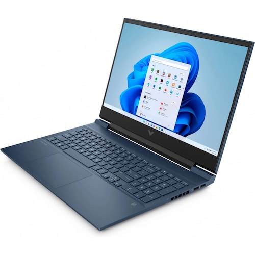 NOTEBOOK CONSUMO HP VICTUS 16-D0503LA INTEL CORE I5 11400H 2.70 - 4.50 GHZ / 8GB / 256GB SSD / NVIDIA GTX 1650 4GB / 16.1 FHD / NO DVD / WIN 11 HOME / 1-1-0 / AZUL INTENSO