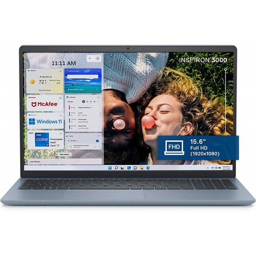 Laptop Dell (D90) Inspiron 15-3511 15.6" Intel Core i7 1165G7 Disco duro 256 GB SSD Ram 8 GB Windows 11 Home Color Azul