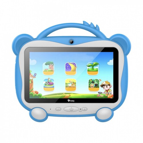 Tablet Stylos para Niños Taris Kids 7", 16GB, Android 11, Azul