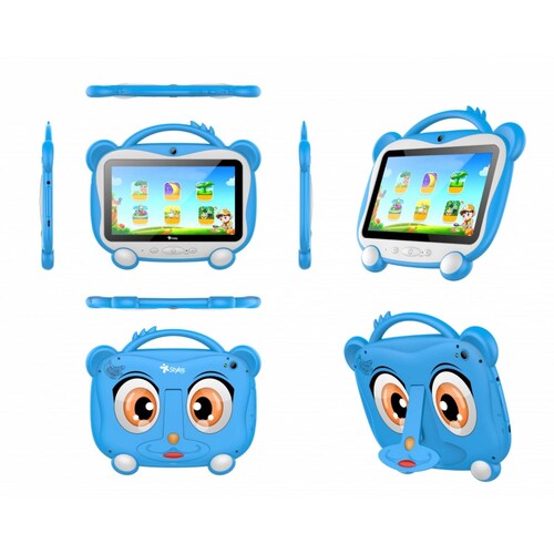 Tablet Stylos para Niños Taris Kids 7", 16GB, Android 11, Azul