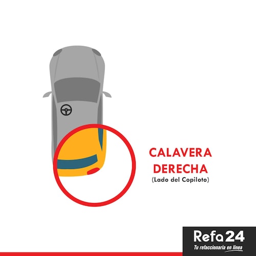 Calavera Tyc - Compatible Con Chevrolet Tahoe 2007-2014 - Con Arnés Si, Lado Derecho (Copiloto) 