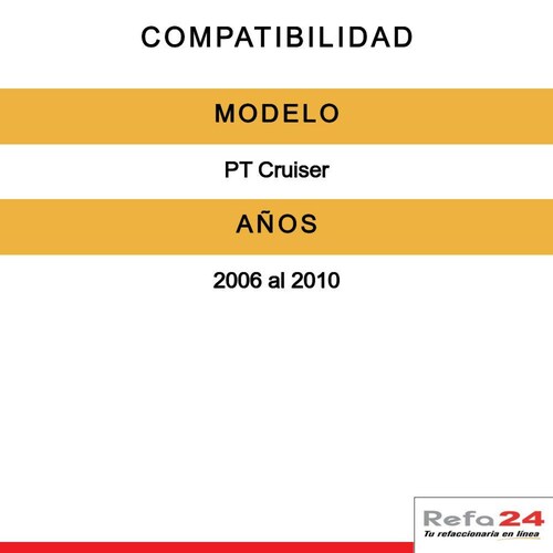 Par De Calaveras - Compatible Con Chrysler Pt Cruiser 2006-2010 - Lado Der/Izq 