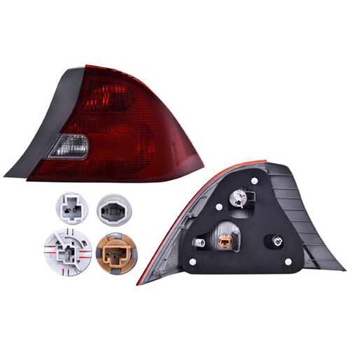 Calavera Depo - Compatible Con Honda Civic 2001-2003 - 2 Puertas, C/ Foco, Der 