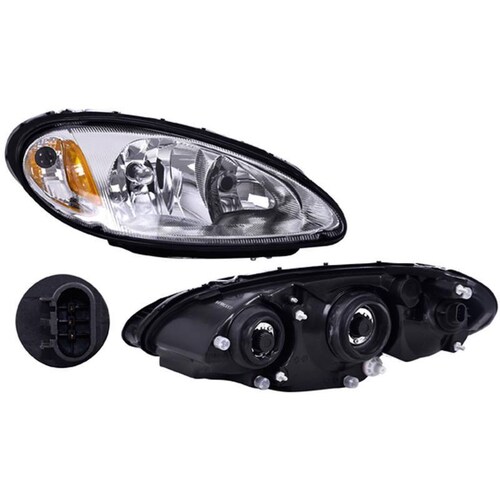 Faro Depo - Compatible Con Chrysler Pt Cruiser 2001-2005 - Der 