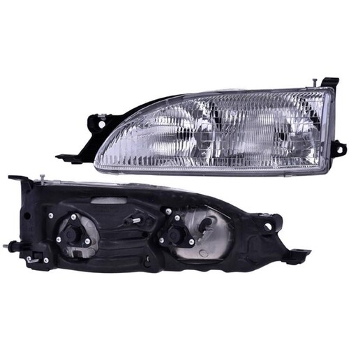 Faro Depo - Compatible Con Toyota Camry 1995-1996 - Con Base, Lado Izq 