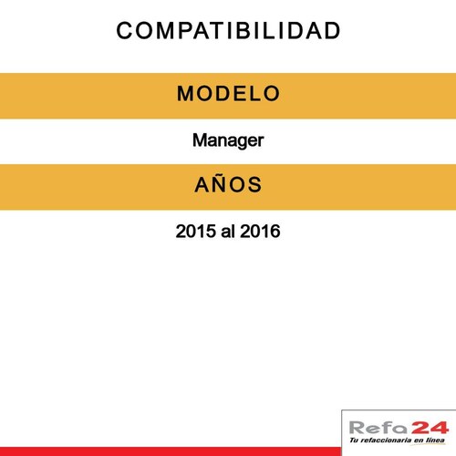 Faro Depo - Compatible Con Peugeot Manager 2015-2016 - P/ Foco De Hal, Con Luz De Día, Lado Izq 