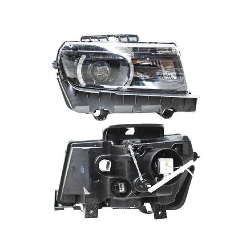 Faro Tyc - Compatible Con Chevrolet Camaro 2014-2016 - Diseño Tipo Xenón, Lado Derecho (Copiloto) 