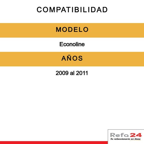 Manija Rang - Compatible Con Econoline Van 2009-2011 