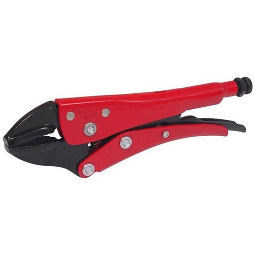 Pinza de presión quijada recta 7in uso pesado - Codigo: 4071 - Marca: Urrea 
