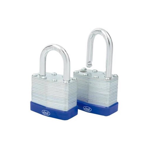 Juego de 2 candados laminados 40mm - Codigo: 16CA - Marca: Lock 