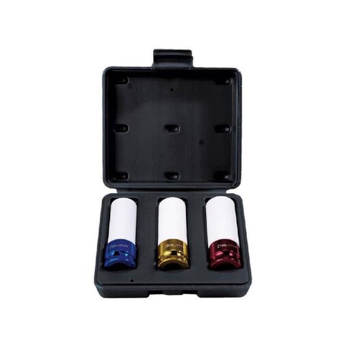 Juego de 3 dado impacto protección métrico 1/2in - Codigo: 7300MP - Marca: Urrea 