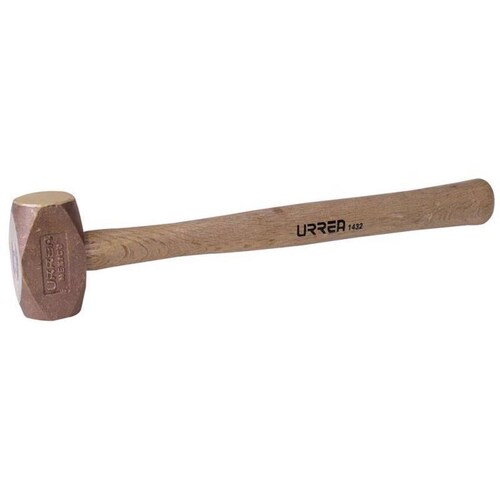 Marro de bronce 62oz mango madera 1432 - Codigo: 1432 - Marca: Urrea 