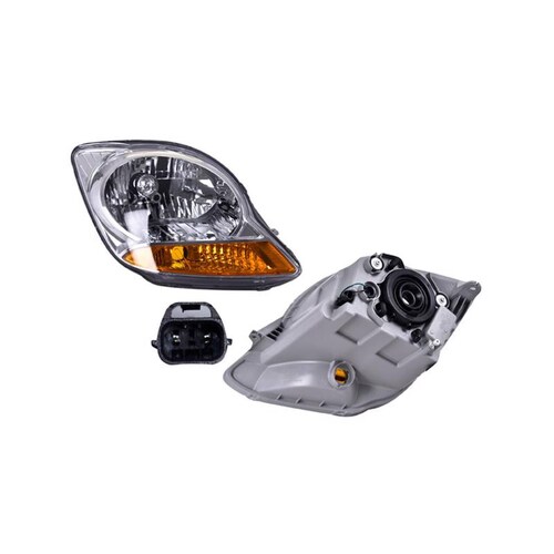 Faros compatible con Pontiac Matiz 2006-2015 - Para Foco De Halógeno - 2 Piezas 