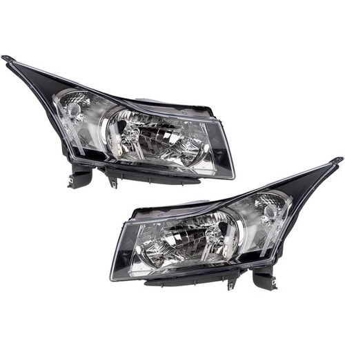 Faros compatible con Chevrolet Cruze 2010-2016 - Manual - para Foco de Halógeno - 2 Piezas 