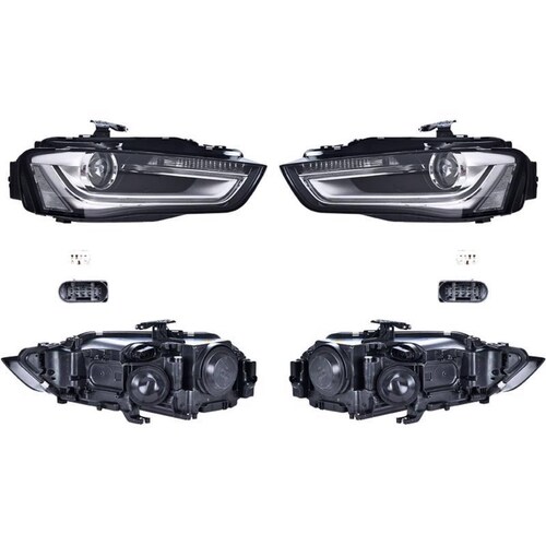 Faros compatible con Audi A4 2013-2016 - 2 Piezas 