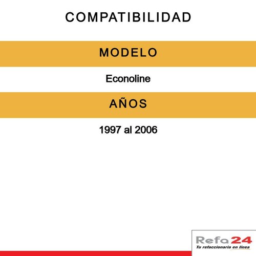 Tolva De Salpicadera Tyi - Compatible Con Econoline 1997-2006 