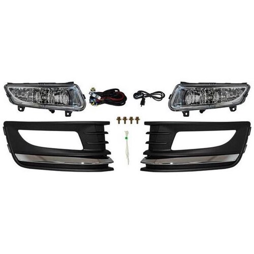 Faros de Niebla - VW VENTO 2018 C/Parrilla, Mold cromo, JGO 