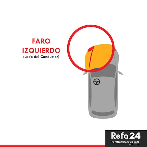 Faro de Niebla - VW JETTA 2014 S/Focos, Izquierdo 