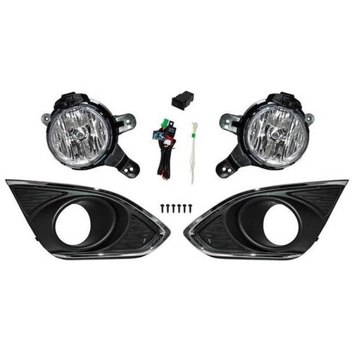 Faros de Niebla - CV SPARK 2015 C/Parrilla filo cromado, JGO 